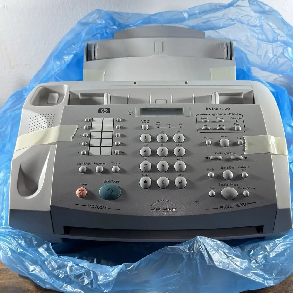 HP FAX 1020 Series All In One Compact Machine With Integrated Phone Refurbished